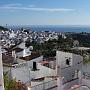 vue exceptionnelle du village et de la mer, à Frigiliana